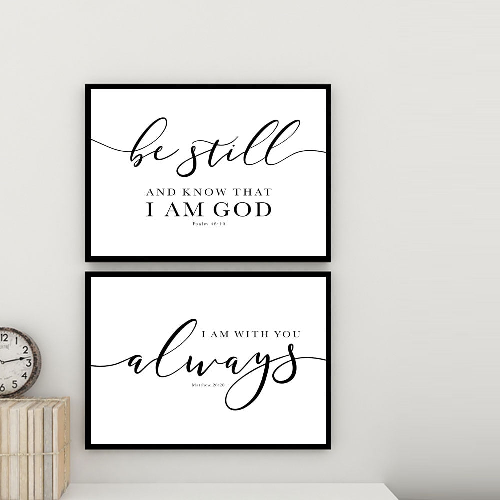 Bible Verse Prints Wall Art